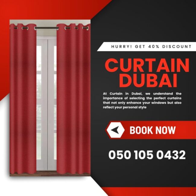 Curtains in Palm Jumeriah Dubai