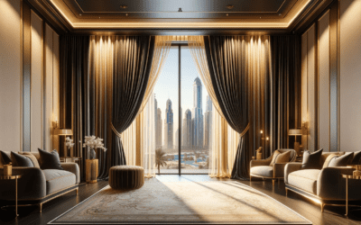 Blackout Curtains in Dubai with Smart Home Integration