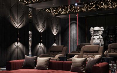 Motorized Curtains for Home Theater