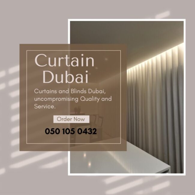Silk Curtains Dubai for Dining Room