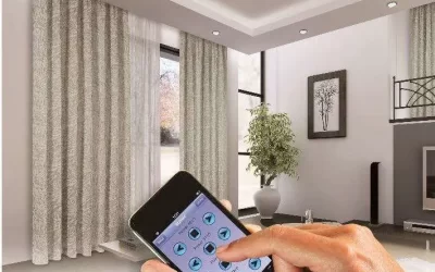 Motorized Smart Home Curtains Installation in Dubai