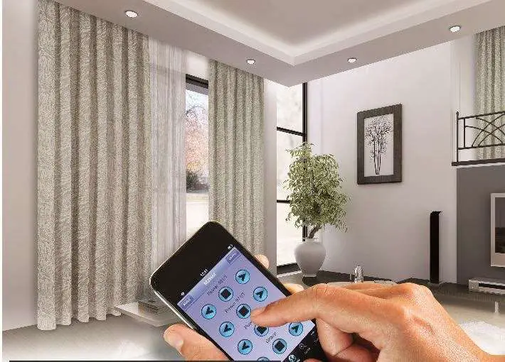 Motorized Smart Home Curtains Installation in Dubai