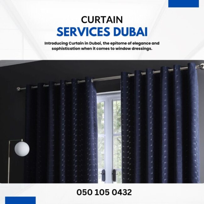 Motorized Smart Home Curtains Installation in Dubai